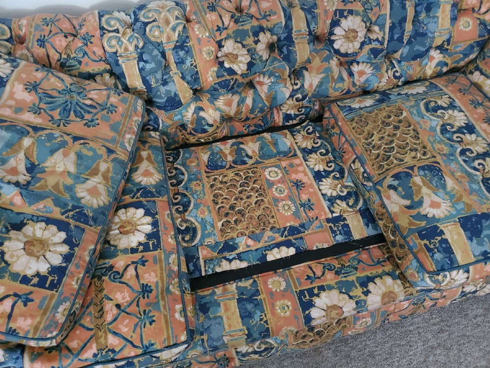 Victorian Chesterfield Sofa c1880 View XVII