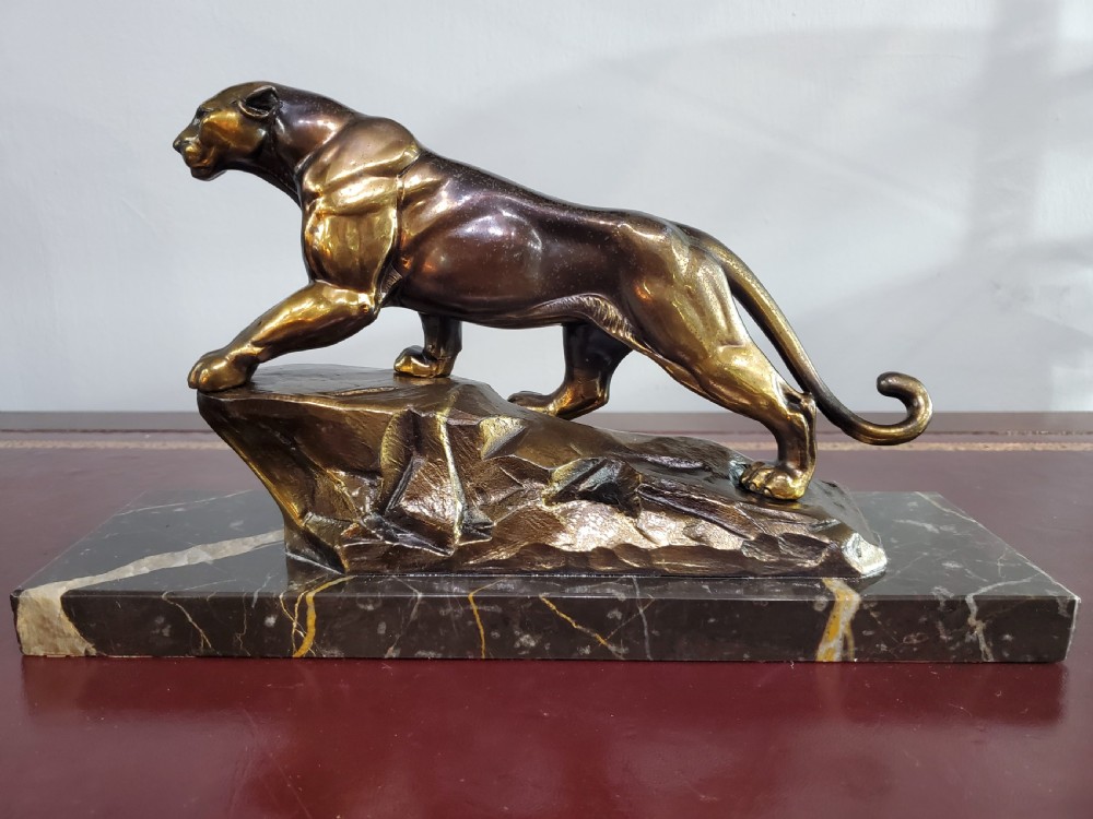 French Art Deco Prowling Panther c1930
