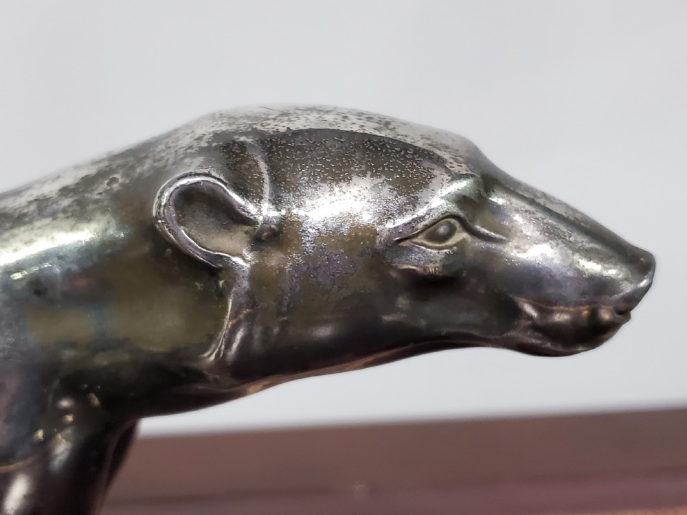 M Font French Art Deco Polar Bear c1920s View VII