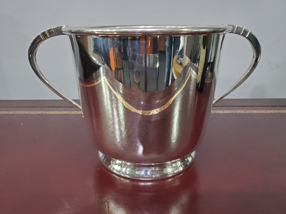 Silver Plated Champagne Cooler c1910
