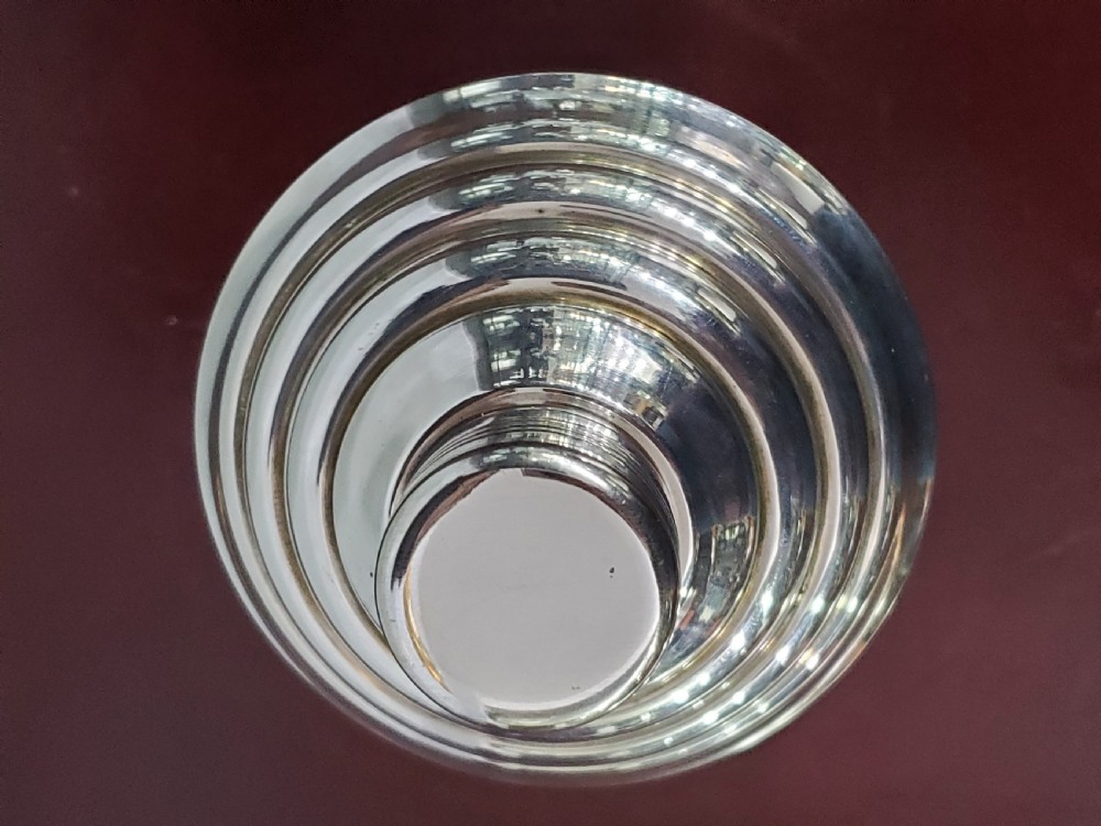 French Art Deco Silver Plated Cocktail Shaker c1920s View VI