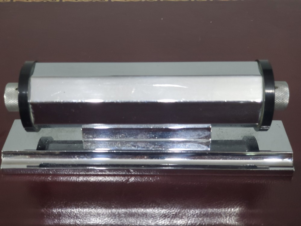 Art Deco Chrome Plated Perpetual Calendar c1930 View VI