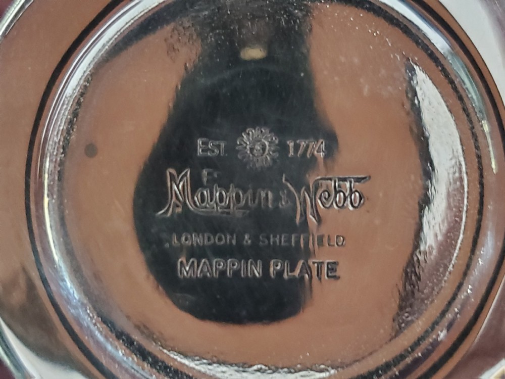 Mappin & Webb Art Deco Silver Plated Cocktail Shaker c1940 View IV