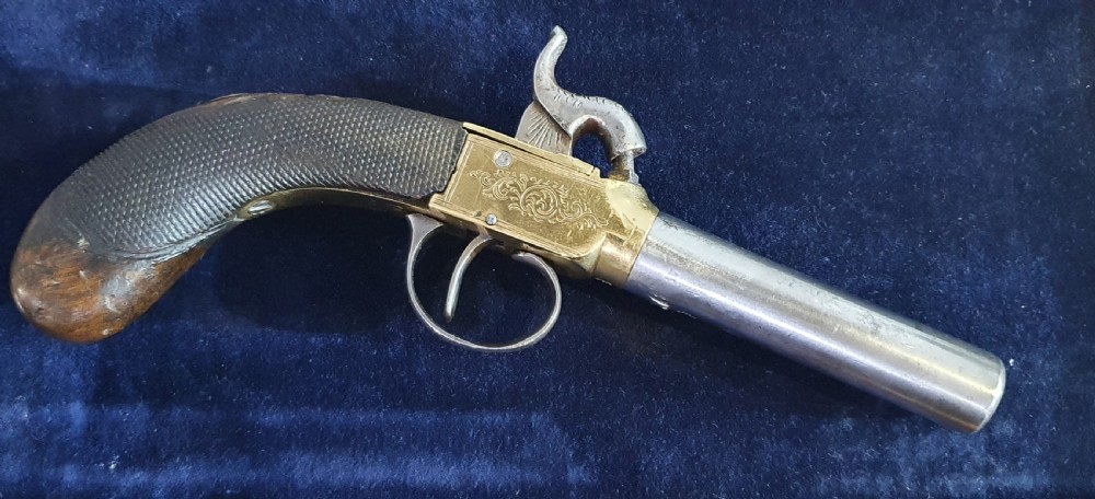 Boxlock Percussion pistol set Mid 19th Century View XI