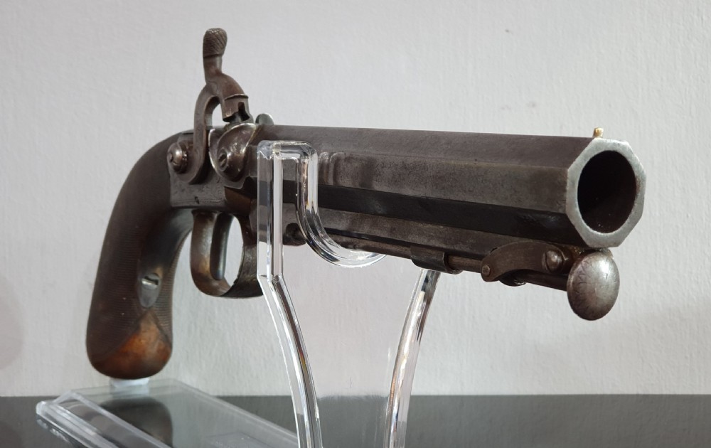 Officer's Sidelock Percussion Pistol Alexander Martin of Glasgow 19th Century View II