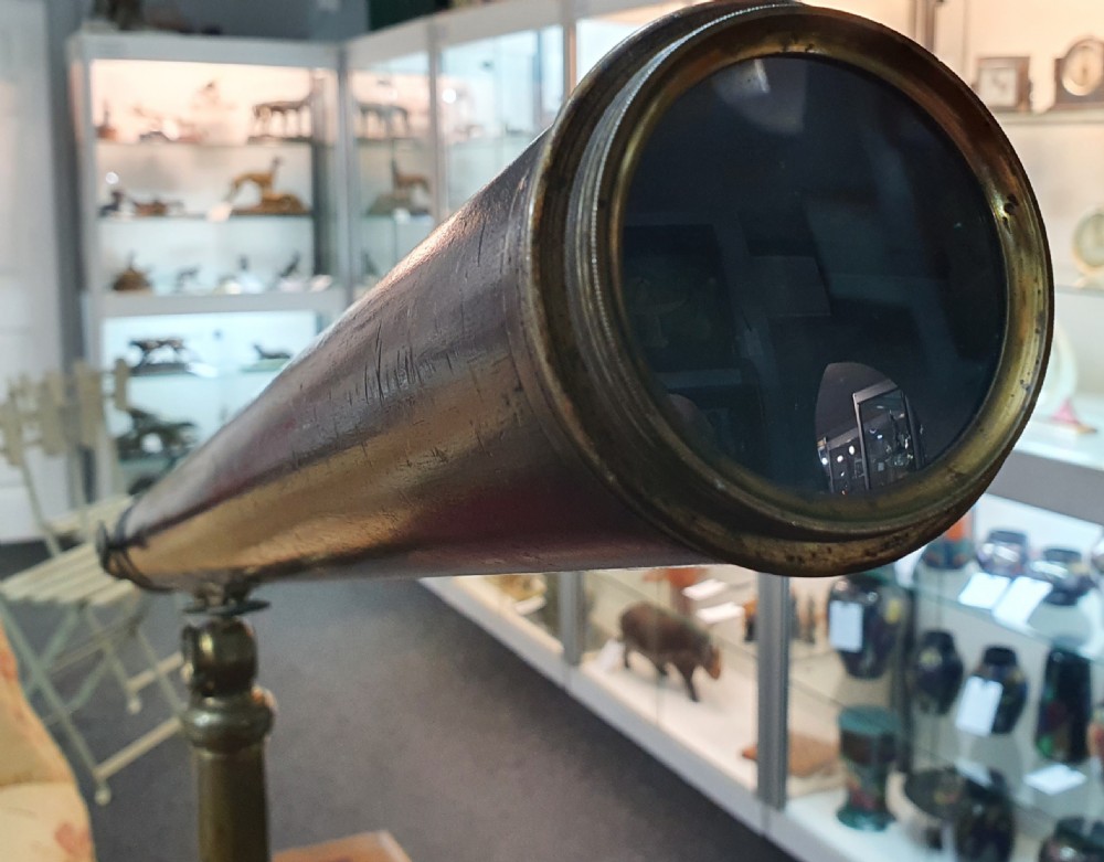 Dolland of London Library Refracting Telescope, with Case c1790 View VII