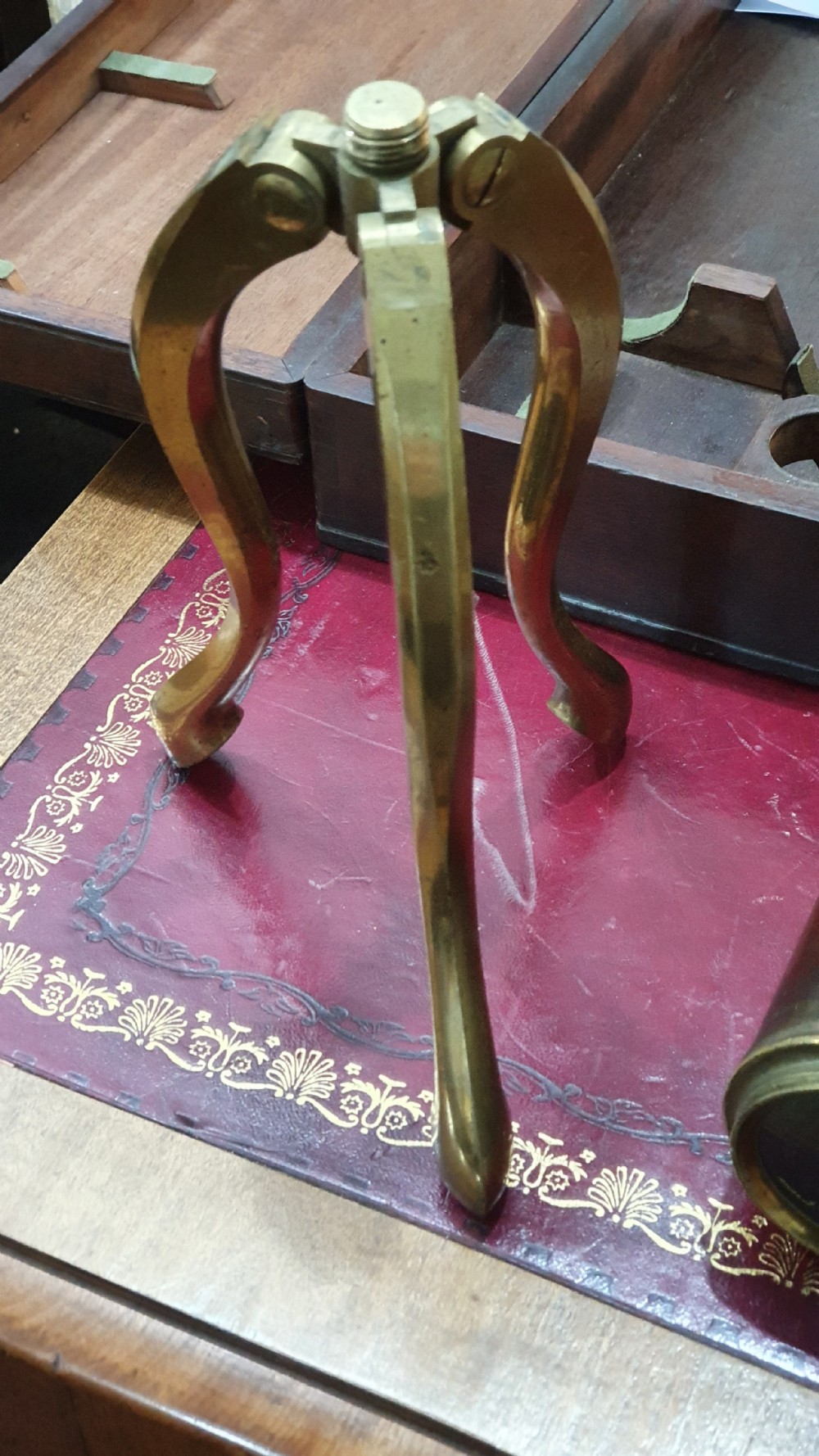 Dolland of London Library Refracting Telescope, with Case c1790 View XI