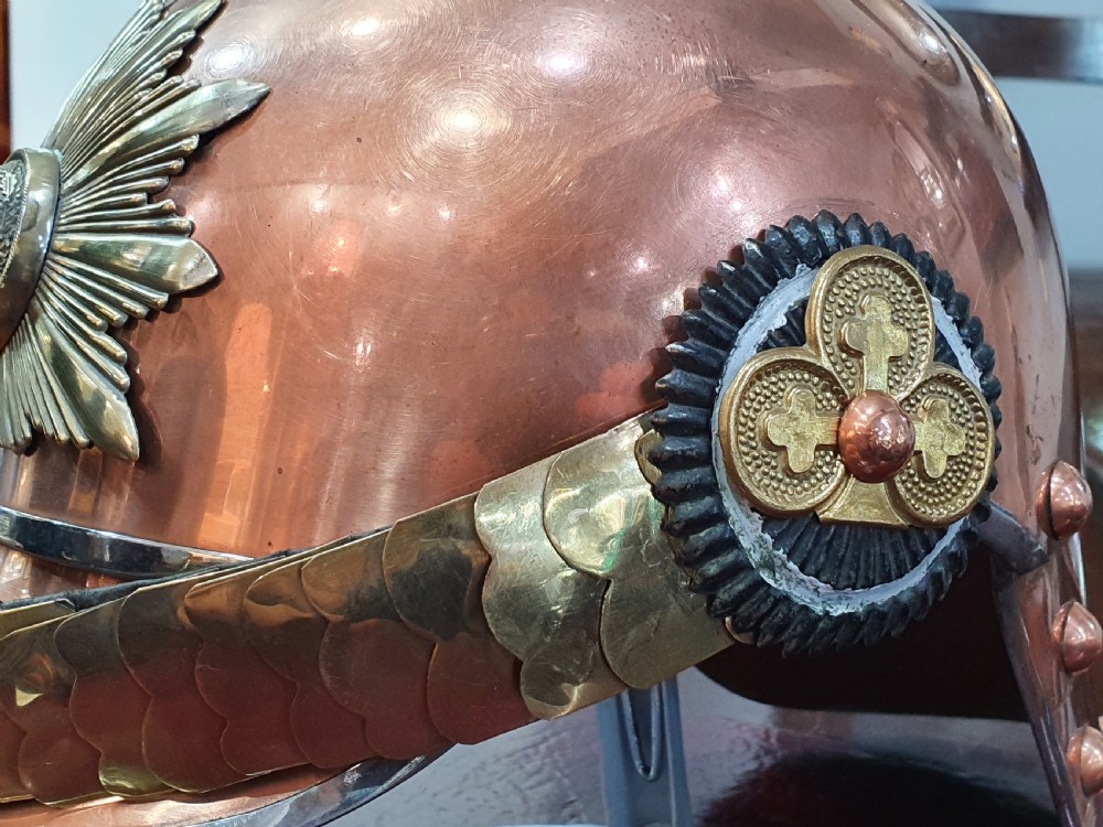 Prussian Cavalry Officer's Helmet or Pickelhaube 19th Century View III