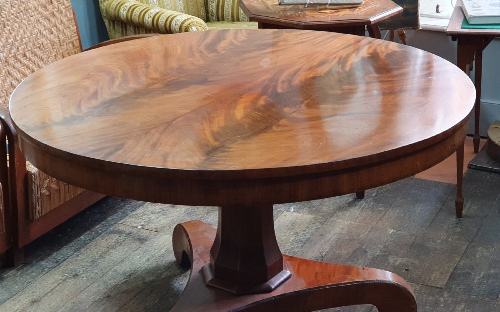 Large Victorian Walnut Dining Table Late 19th Century View VI