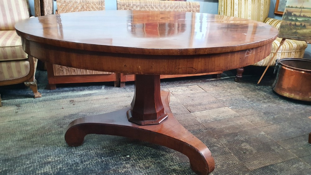 Large Victorian Walnut Dining Table Late 19th Century