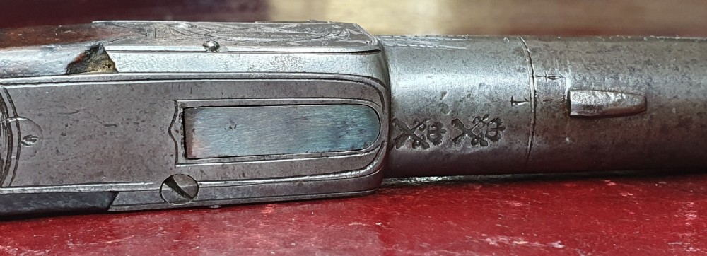 Boxlock Percussion Pocket Pistol by Barner and Boaler, Newark Mid 19th Century View XI