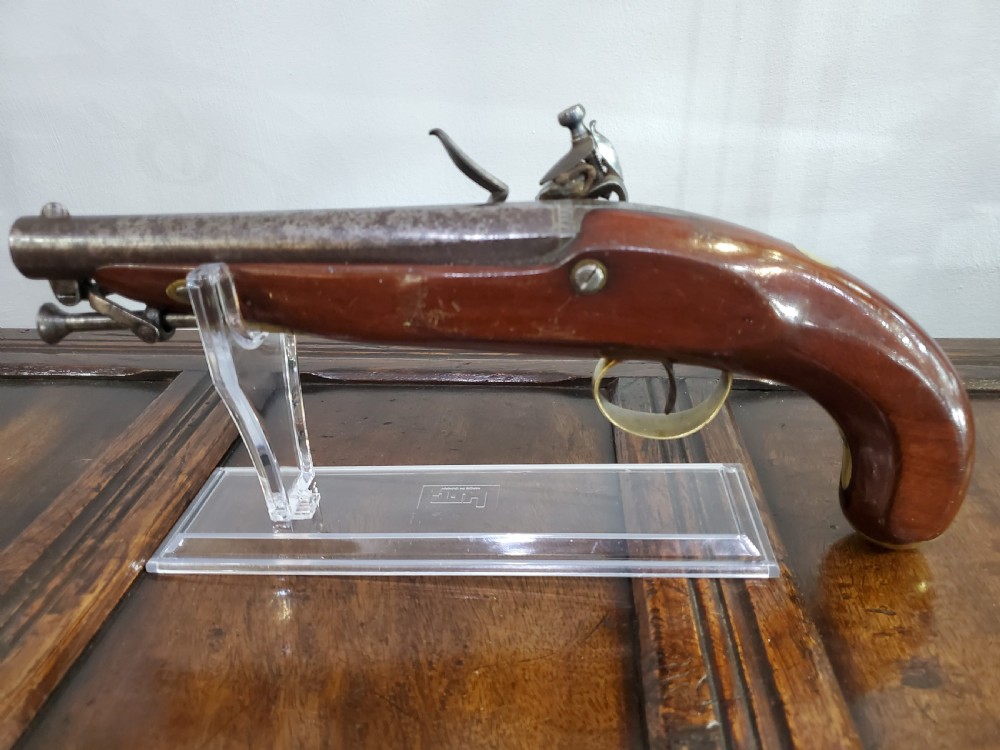 Flintlock Holster Pistol by Ezekiel Baker, London 18th Century View VIII