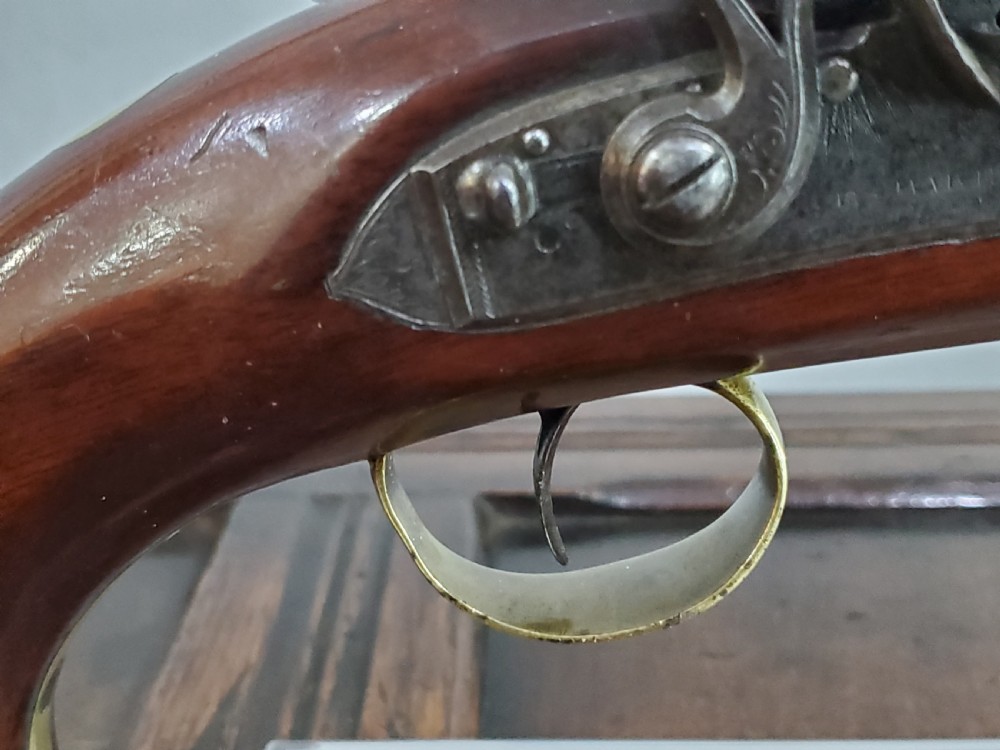 Flintlock Holster Pistol by Ezekiel Baker, London 18th Century View XI