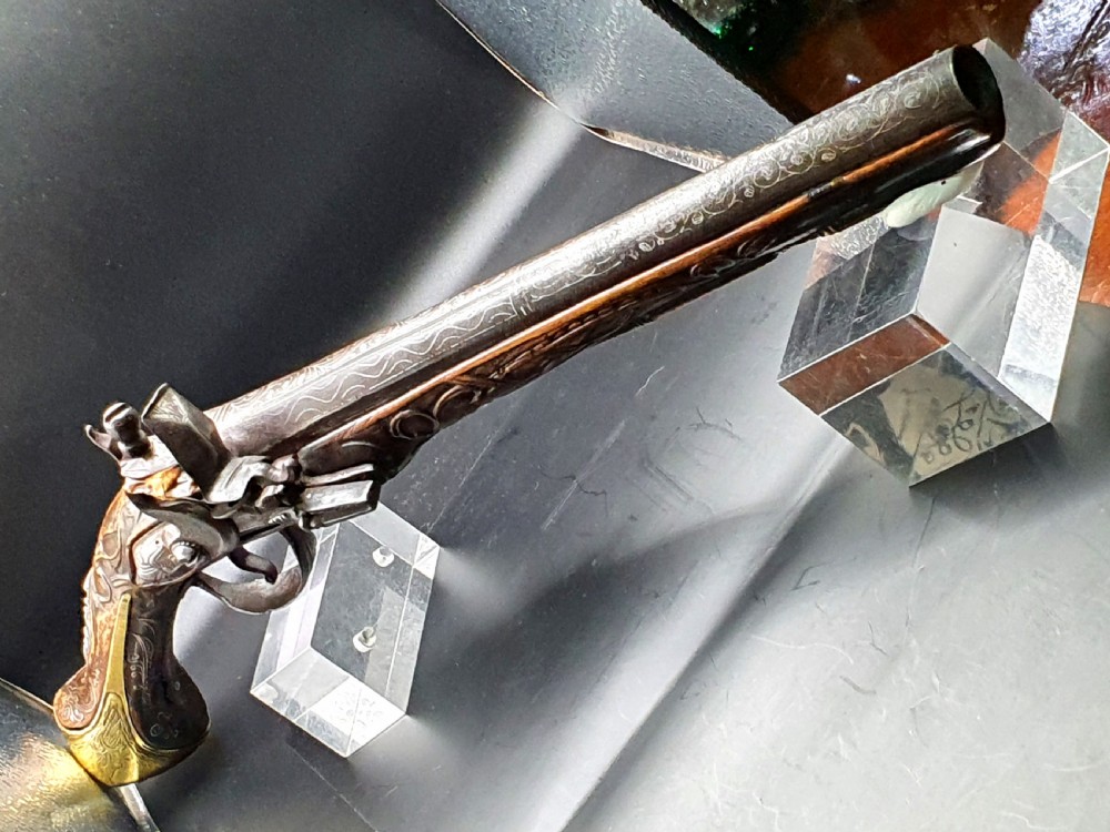 Ottoman Flintlock Holster Pistol Late 18th Century View XVIII