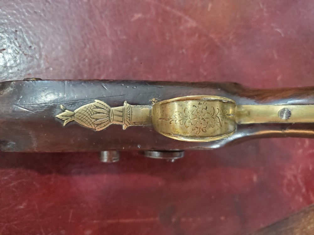 English Officer's Percussion Holster Pistol c1800 View IV