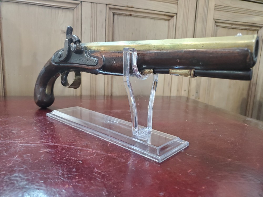 English Officer's Percussion Holster Pistol c1800 View VII