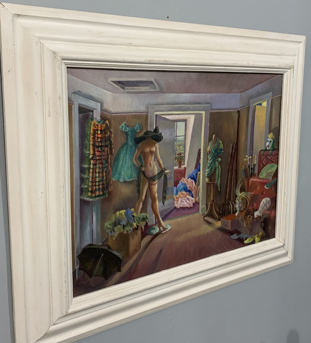 “Altered Images” Oil on Board c1950 View VI