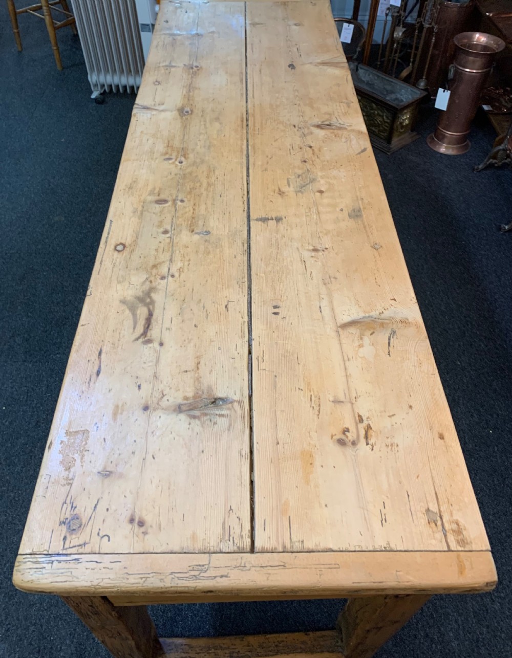 Victorian Pine Table c1860 View VI