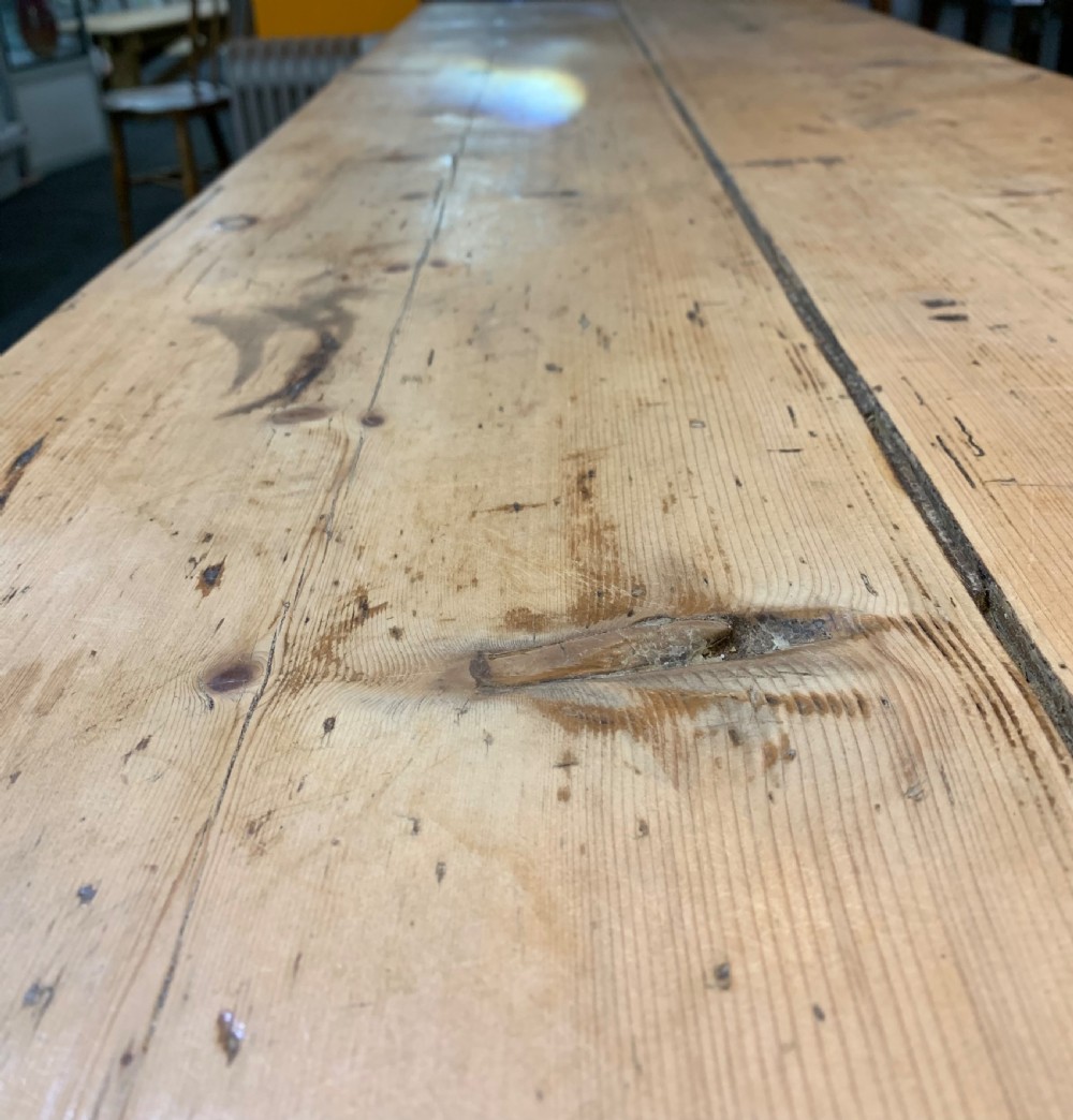 Victorian Pine Table c1860 View III
