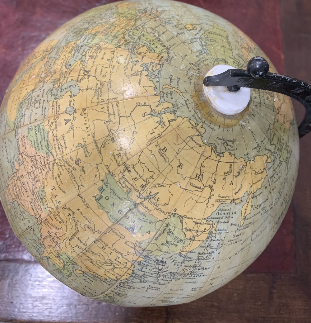 Art Deco Era 8” Phillips Challenge Globe c1920s View II