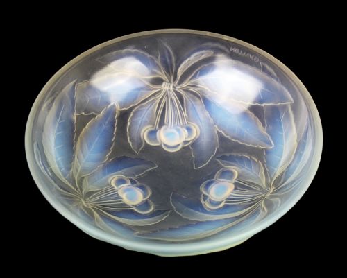 ART DECO BOWL BY G VALLON - ADDITIONAL PHOTO 4
