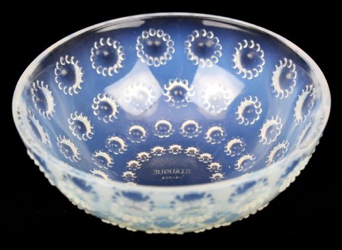 REN LALIQUE ASTERS N0 5 OPALESCENT BOWL - ADDITIONAL PHOTO 1