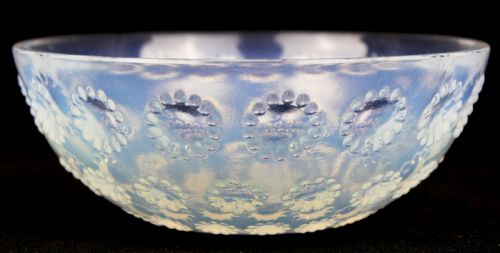 REN LALIQUE ASTERS N0 5 OPALESCENT BOWL - ADDITIONAL PHOTO 3