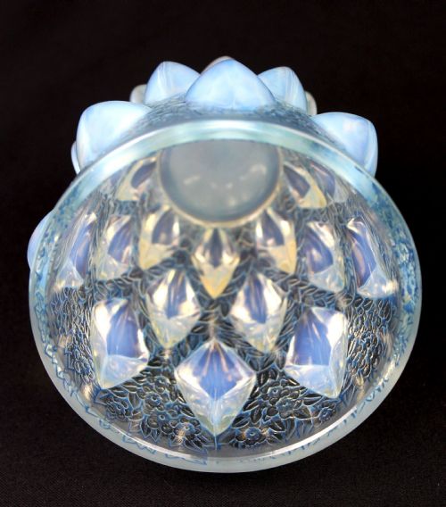 REN LALIQUE 'RAMPILLON' VASE - ADDITIONAL PHOTO 5