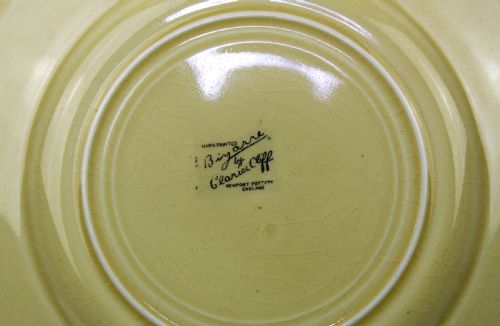 CLARICE CLIFF ORIGINAL GAYDAY PLATE - ADDITIONAL PHOTO 2