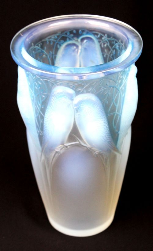 CEYLAN VASE BY REN LALIQUE - ADDITIONAL PHOTO 1