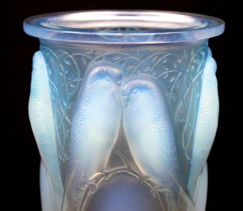 CEYLAN VASE BY REN LALIQUE - ADDITIONAL PHOTO 2