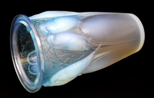 CEYLAN VASE BY REN LALIQUE - ADDITIONAL PHOTO 5
