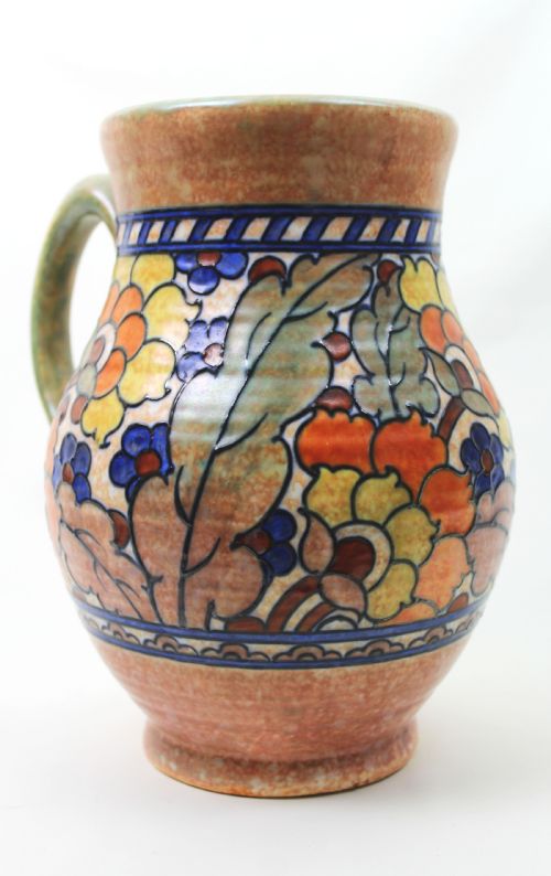 LARGE CHARLOTTE RHEAD VASE BYZANYINE PATTERN - ADDITIONAL PHOTO 5