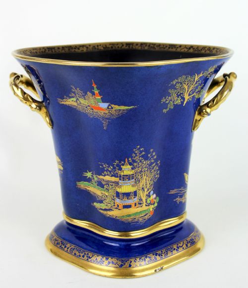 ART DECO CARLTON WARE TWIN HANDLED VASE - ADDITIONAL PHOTO 1