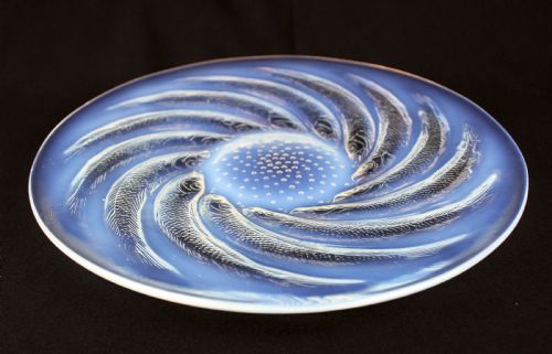 REN LALIQUE 'POISSONS NO 1' PLATE - ADDITIONAL PHOTO 1