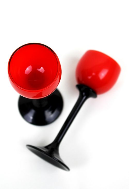 1920'S 'TANGO' PAIR OF LIQUEUR GLASSES - ADDITIONAL PHOTO 5