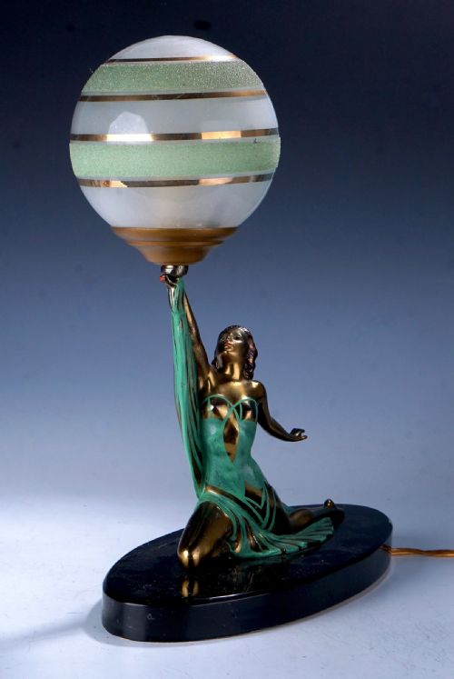 ART DECO TABLE LAMP - ADDITIONAL PHOTO 2