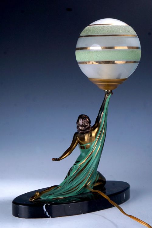 ART DECO TABLE LAMP - ADDITIONAL PHOTO 3
