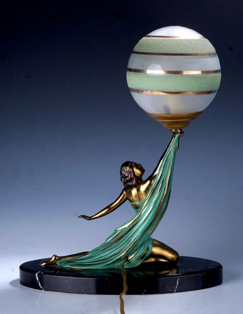 ART DECO TABLE LAMP - ADDITIONAL PHOTO 5