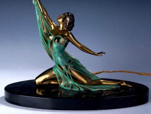 ART DECO TABLE LAMP - ADDITIONAL PHOTO 6
