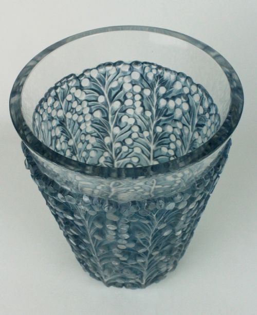 LALIQUE SAINT TROPEZ GLASS VASE - ADDITIONAL PHOTO 2