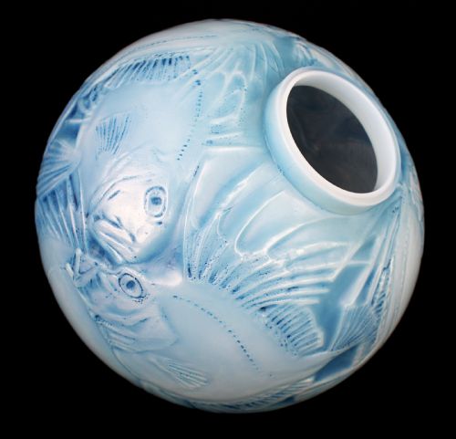 LALIQUE POISSONS VASE - ADDITIONAL PHOTO 3