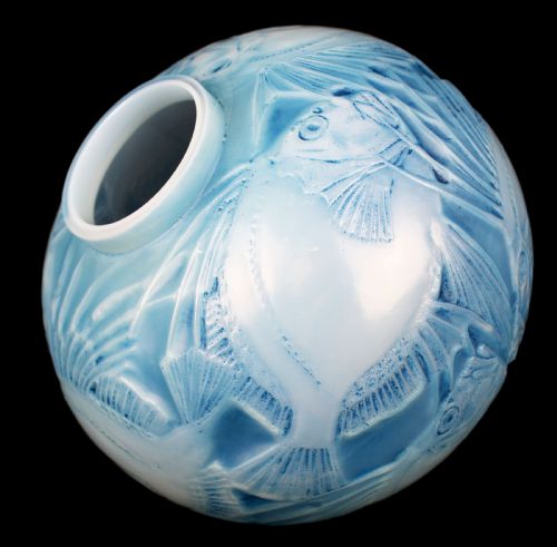 LALIQUE POISSONS VASE - ADDITIONAL PHOTO 4