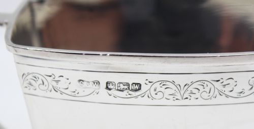 ART DECO SILVER TEA SET - ADDITIONAL PHOTO 3