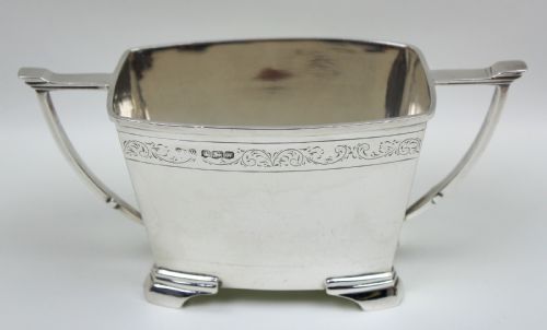 ART DECO SILVER TEA SET - ADDITIONAL PHOTO 5