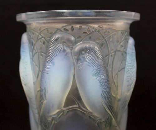 REN LALIQUE CEYLAN VASE - ADDITIONAL PHOTO 1