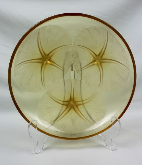 REN LALIQUE AMBER VOLUBILIS BOWL - ADDITIONAL PHOTO 2