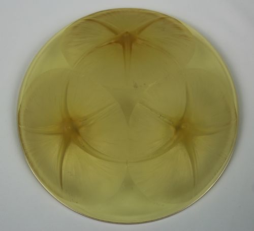 REN LALIQUE AMBER VOLUBILIS BOWL - ADDITIONAL PHOTO 3