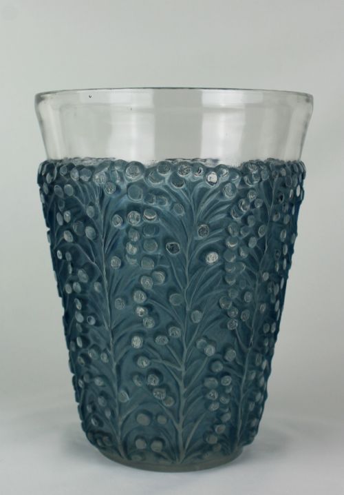 René Lalique Saint Tropez Glass Vase