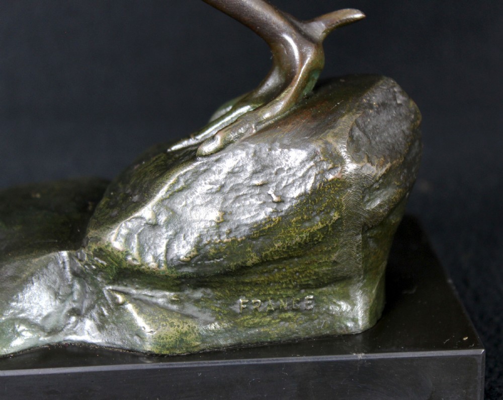 Art Deco Bronze Pheasant by Irénée Rochard View V
